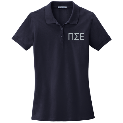 Pi Sigma Epsilon Ladies' Embroidered Polo Shirt