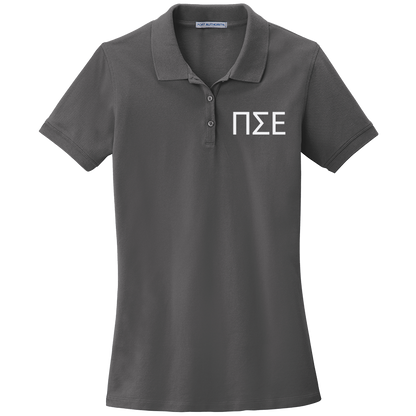 Pi Sigma Epsilon Ladies' Embroidered Polo Shirt