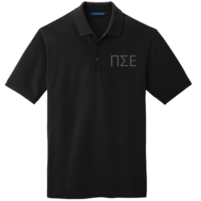 Pi Sigma Epsilon Men's Embroidered Polo Shirt