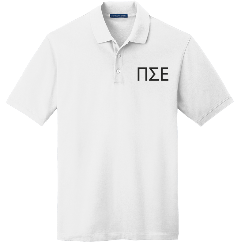 Pi Sigma Epsilon Men's Embroidered Polo Shirt