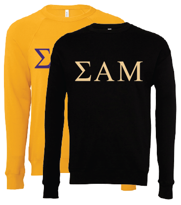 Sigma Alpha Mu Crewneck Sweatshirts