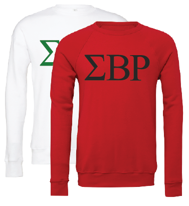 Sigma Beta Rho Crewneck Sweatshirts