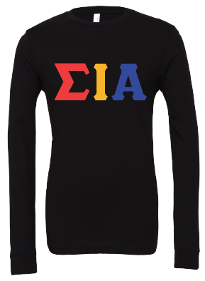 Sigma Iota Alpha Long Sleeve T-Shirts