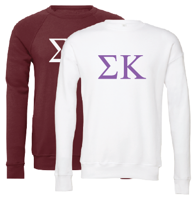 Sigma Kappa Crewneck Sweatshirts