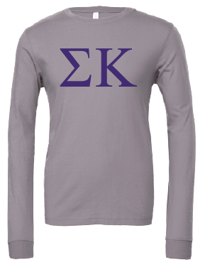 Sigma Kappa Long Sleeve T Shirts Greek Graduate