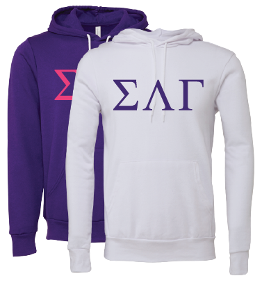 Sigma Lambda Gamma Hooded Sweatshirts