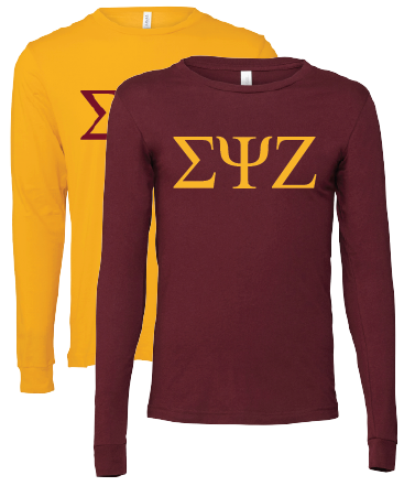 Sigma Psi Zeta Long Sleeve T-Shirts