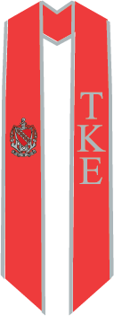 Tau Kappa Epsilon Graduation Stoles