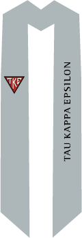 Tau Kappa Epsilon Graduation Stoles