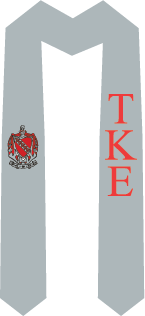 Tau Kappa Epsilon Graduation Stoles