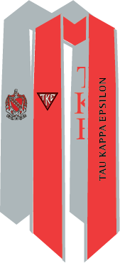 Tau Kappa Epsilon Graduation Stoles